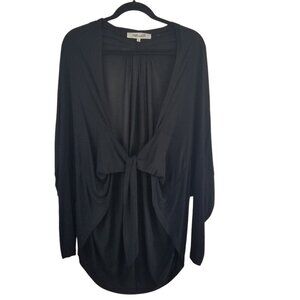 Diane Von Furstenberg Women's Black Cardigan Sz S